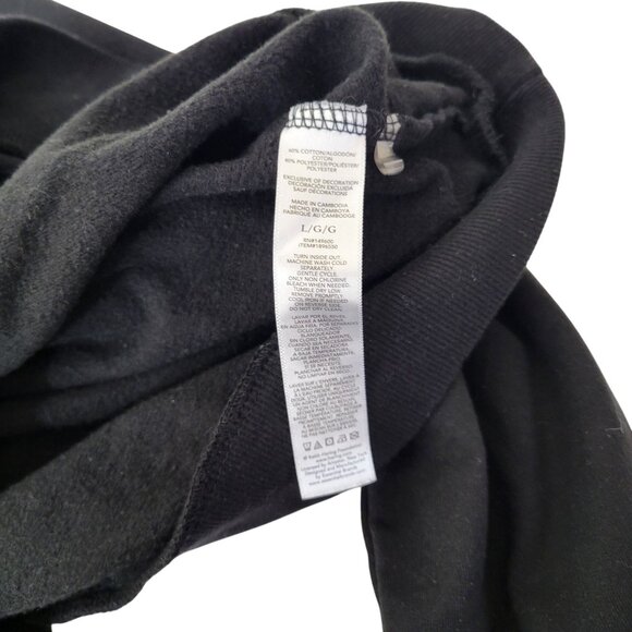 Keith Haring Black Long Sleeve Crewneck Sweatshirt With Red Heart Graphic L - Picture 5 of 6